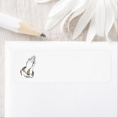 KRW Bidden Hands Blank Retouradres Labels (Insitu)