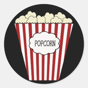 KRW Bioscoop Popcorn Sticker