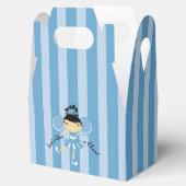 KRW Blauw Cheerleader Party Gable Favor Box Bedankdoosjes (Geopend)
