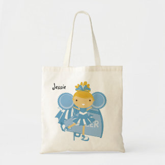 KRW Blue Cheerleader Custom Party Canvas tas