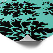 KRW Blue Jewel Heart Sweet 16 Autograaf Poster (Hoek)