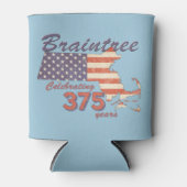 KRW Braintree, MA 375 Verjaardag Koelbox Blikjeskoeler (Voorkant)