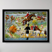 KRW Buffalo Bill en Pawnee Bill Show Poster (Voorkant)