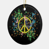 KRW Butterfly Peace Symbol Ornament (Links)