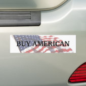 KRW Buy American Bumpersticker (Op auto)