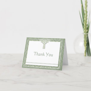 KRW Celtic Cross Thank You Note Bedankkaart