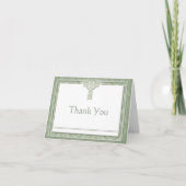KRW Celtic Cross Thank You Note Bedankkaart (Voorkant)