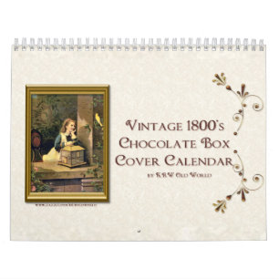 KRW  Chocolade Box Hoesje Agenda 2009 Kalender