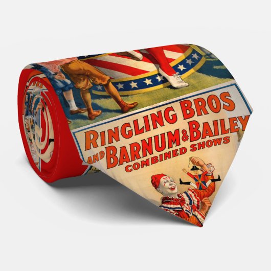 KRW  Circus Clown Stropdas (Opgerold)