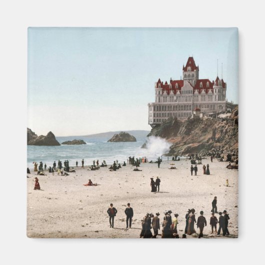 KRW Cliff House, San Fransisco 1902 magneet (Voorkant)