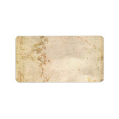 KRW Corinthians Liefde is: Lege Adresetiketten Etiket (Voorkant)