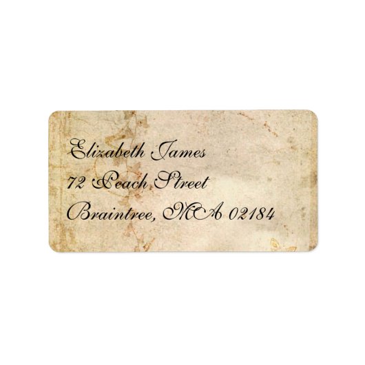 KRW Corinthians Liefde is: Retouradreslabels Etiket (Voorkant)