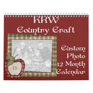 KRW Country Craft Custom Photo 2011 Calendar Kalender