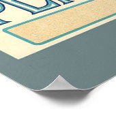 KRW CUSTOM Embarcadero Pears  Kratellabel Poster (Hoek)