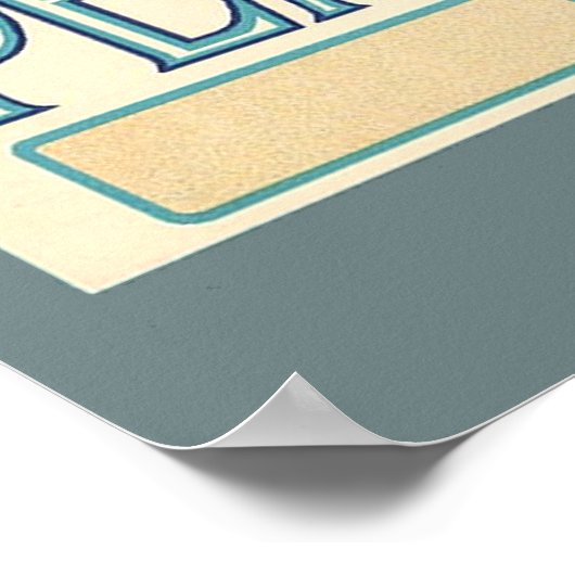 KRW CUSTOM Embarcadero Pears  Kratellabel Poster (Hoek)