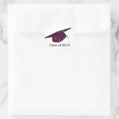 KRW Custom Graduation Cap Ronde Sticker (Tas)