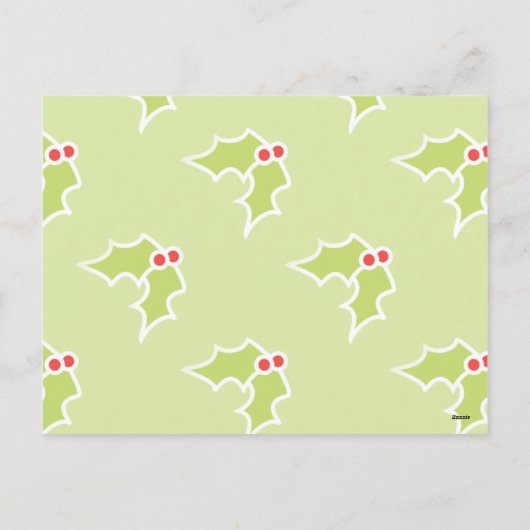 KRW Custom Holiday Gift Kaart (Achterkant)