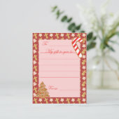 KRW Custom Holiday Gift Kaart (Staand voorkant)
