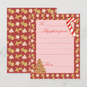KRW Custom Holiday Gift Kaart (Voorkant / Achterkant)