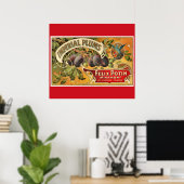 KRW CUSTOM Imperial Plum Fruit Crate Label Poster (Thuiskantoor)