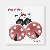 KRW Custom Love Bugs Trouwgunst Magneet (Voorkant)