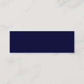 KRW Custom Taurus Zodiac Sign Profile Card Mini Visitekaartje (Achterkant)