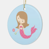 KRW Cute Pink Mermaid Ornament (Links)