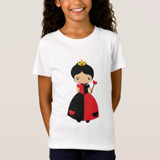 KRW Cute Queen of Hearts T-shirt (Voorkant)