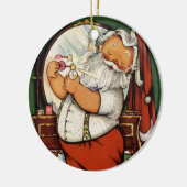 KRW Cute  Santa Claus Holiday Ornament (Links)