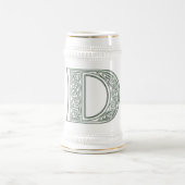 KRW - D - Celtic Monogrammed Stein Bierpul (Center)