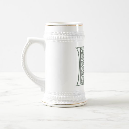 KRW - D - Celtic Monogrammed Stein Bierpul (Links)