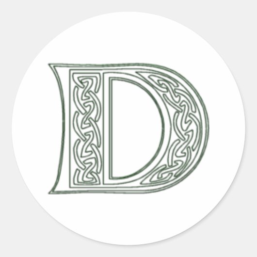 KRW - D - Keltische monogram zegel (Voorkant)