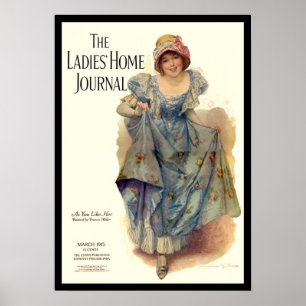 KRW  Dames in het Publicatieblad van 1915 Tijdschr Poster