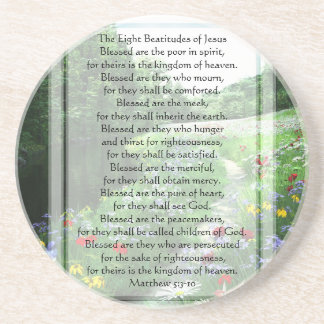 KRW de acht Beatitudes van Jezus Onderzetter