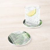 KRW de acht Beatitudes van Jezus Onderzetter (Zijkant)