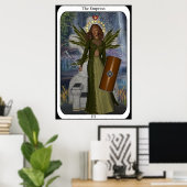KRW de Empress Fairy Tarot Kaart Poster (Thuiskantoor)
