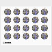 KRW De Sprookjesgodmoeder Ronde Sticker (Vel)