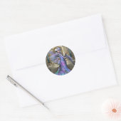 KRW De Sprookjesgodmoeder Ronde Sticker (Envelop)