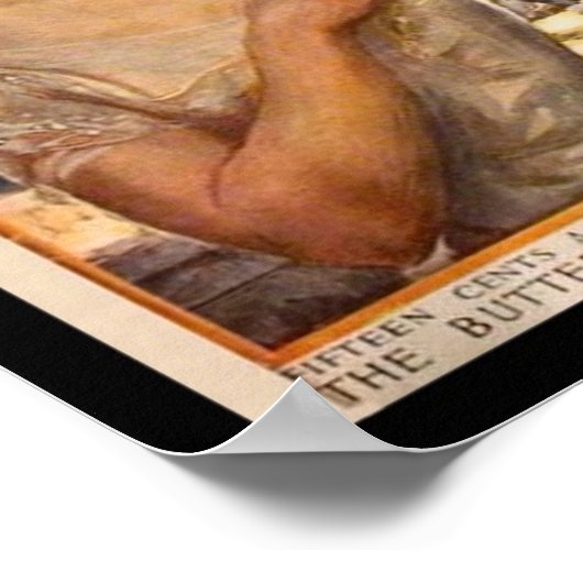 KRW  Delineator 1910-magazijn afdrukken Poster (Hoek)