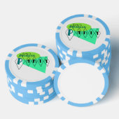 KRW Design Retro Fun Bachelor Party Poker Chips (Opstapeling)
