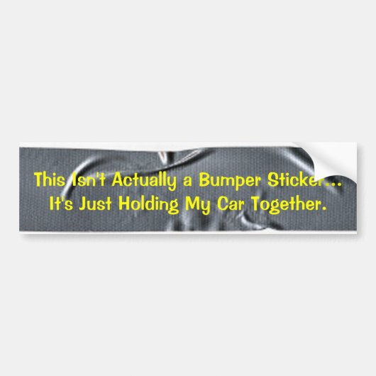 KRW Designer Duct Tape Bumpersticker (Voorkant)