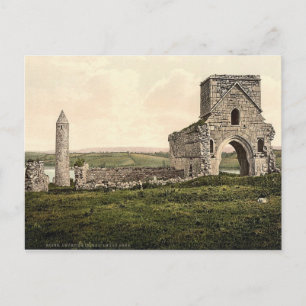 KRW Devenish Island Ruins Ireland  Briefkaart