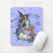 KRW die Daisies Faery schoppen - Aangepast Muismat (Met muis)