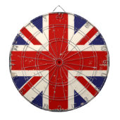 KRW Distress British Flag Dartboard Dartbord (Voorkant)