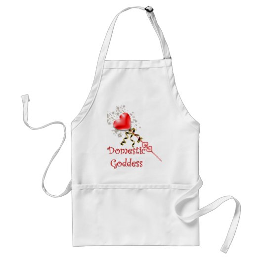 KRW Domestic Goddess Apron Standaard Schort (Voorkant)
