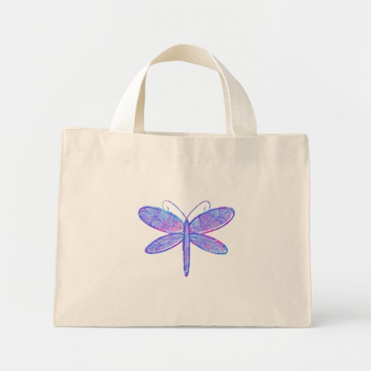 KRW Dragonfly Mini Tote Bag (Voorkant)