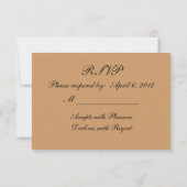 KRW Dreamweaver Native American Wedding RSVP (Achterkant)