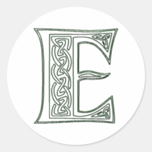 KRW - E - Keltische monogram - zegel (Voorkant)