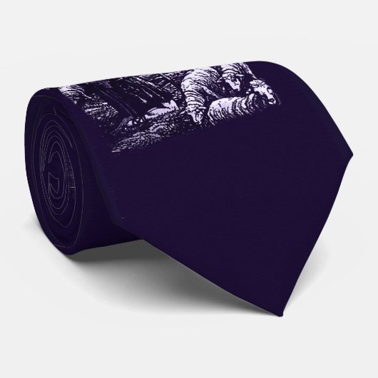 KRW en daar waren schapenhouders in hetzelfde land Stropdas (Opgerold)