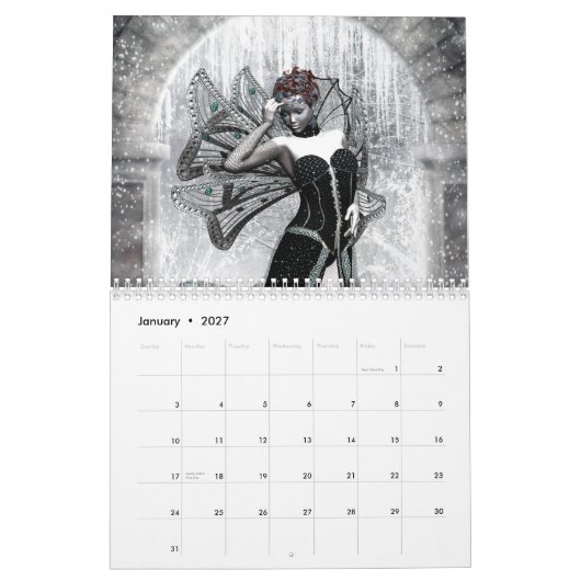 KRW Fantasy Art Agenda 2012 Kalender (Jan 2027)